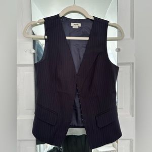 Jason Wu navy pinstripe vest